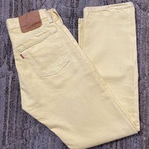Lemon Yellow Vintage USA🇺🇸 Levi’s 501